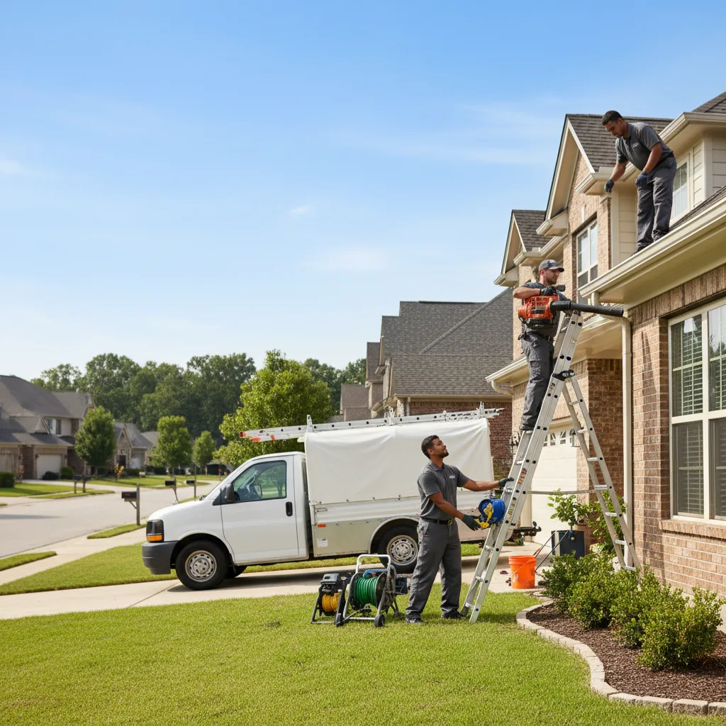 Home Gutter Service in Marietta, TX near me